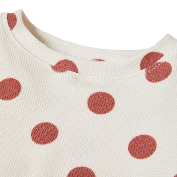 ZARA Kids | Ecru | POLKA DOT RASH GUARD - Picture 3 of 7